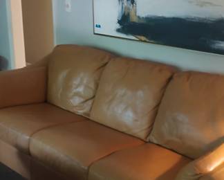Leather sofa 