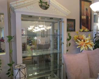 Post modern display cabinets