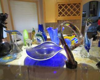 More vintage art glass