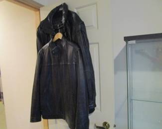 Leather jackets, some vintage