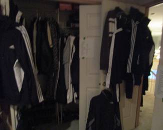 Gah! The track suits are multiplying!!!