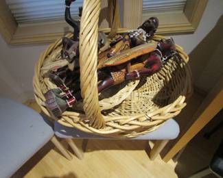 African vintage figures