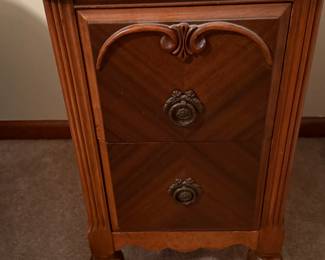 Antique bedroom pieces