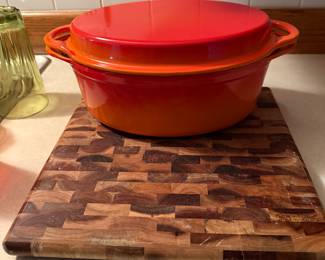 Le Crueset cast iron Dutch oven