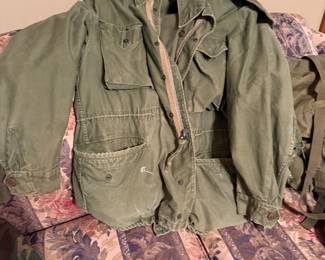 1943 WWII hooded jacket
