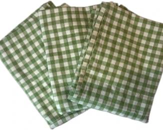 Gingham Table Runners - Set of 3