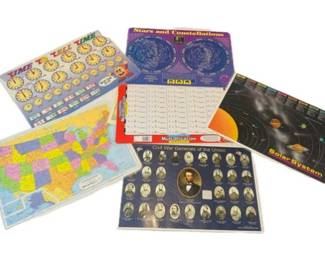 Collection Of Educational Placemats