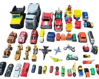 Large Collection Of Toy Cars And Trucks