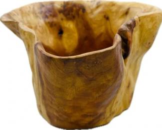 Hand Carved Wooden Bowl