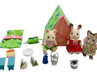 Calico Critters Lets Go Camping Set
