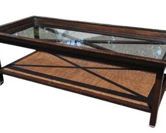Glass Top Coffee Table