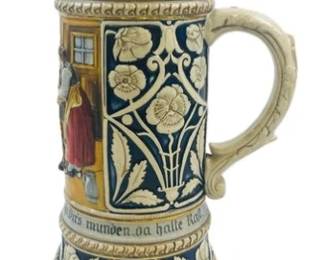 German Beer Steins (no Lid), Stamped Made In Germany