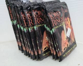 Lord Of The Rings Trading Card Packs New (16)