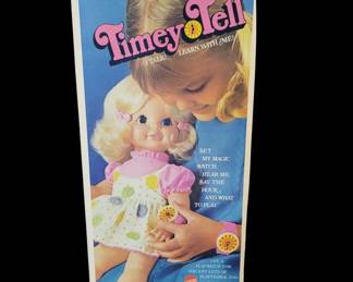 Mattel Timey Tell Doll With Box