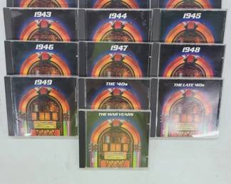 1940s Hit Parade Jukebox Cd Set