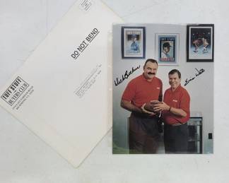 Dick Butkus & Ernie White 8 1/2" x 11"