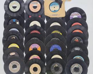 Assorted 45 RPM Records