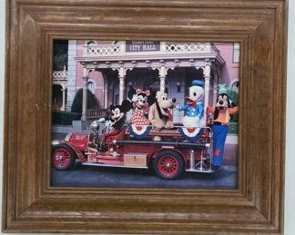 Disneyland Characters Framed Photo