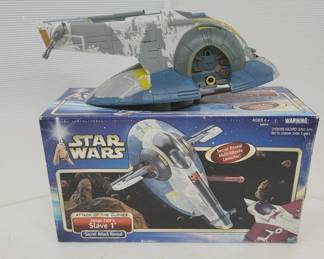 Star Wars Boba Fett Slave 1 Ship With Box