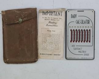 1950's Manual Baby Calculator