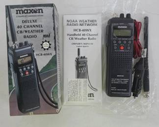 Maxon 40 Channel CB Weather Radio