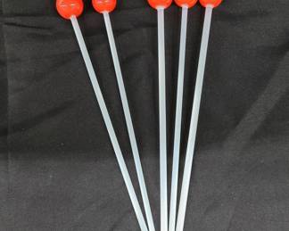 Cherry Drink Stir's / Swizzle Sticks