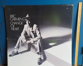 Eric Carmen Change of Heart LP Store Promo Display