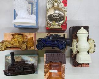Avon Cologne & Perfume Decanter's With Box's