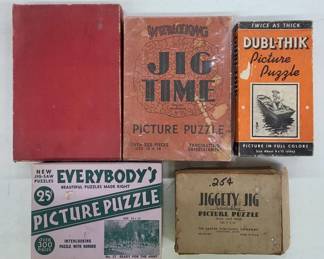 Vintage Picture Puzzles