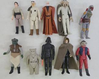 Vintage Star Wars Action Figures Lot