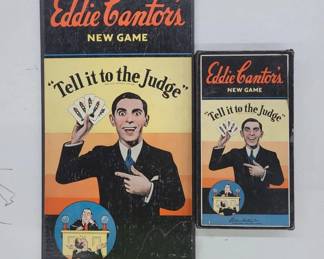 1936 Eddie Cantor's Tell it to the Judge Game