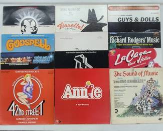Sound Track Vinyl LP Albums (12)