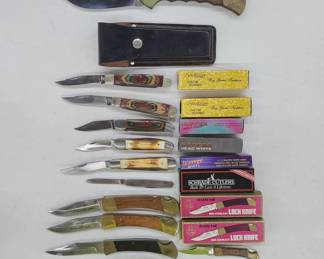 Assorted Pocket Knives