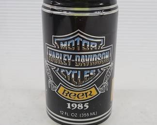 Sealed Harley-Davidson Motor Cycles 1985 Beer