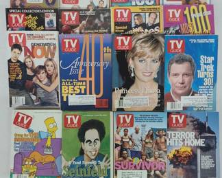Vintage TV Guides (16)