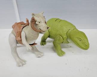 Vtg Star Wars Taun Taun & Dewback