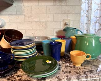 More Fiesta Ware and vintage pieces