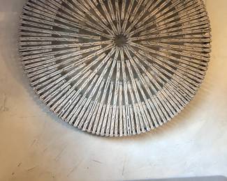 Pottery Barn Rattan Wall Art