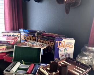 Games and Moose Wall Art