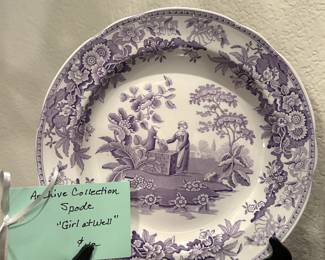 Spode Archive Collection - Girl at Well - Beautiful