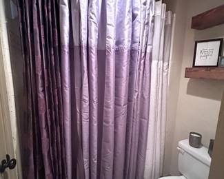 Multiple Shower Curtains