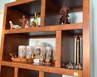The cubby hole shelf sold last sale. I am just selling the items on the shelf Tuesday.