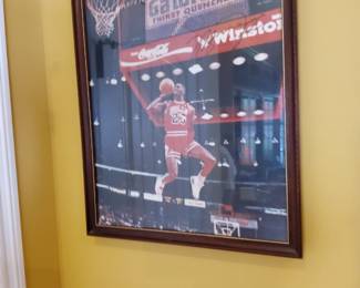 Michael Jordan Memorabilia Poster