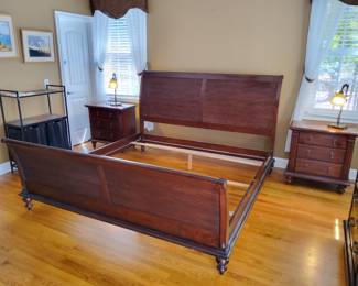 Nickolas and Stone King Sleigh Bedroom Suite