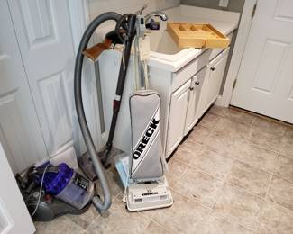 Dyson and Oreck Vacuums