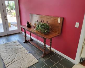 Barley Twist Flip Top Dining Table