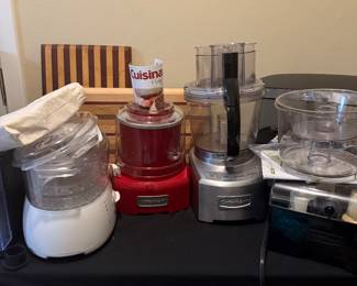 Mixers, Blenders, Choppers, Canners, what else? 
