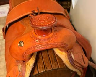 New Custom Saddle - never used