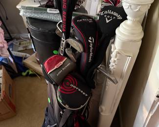 Calloway Clubs - Big Bertha, Taylor Rescue, Odyssey White Hot Putters