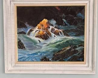 Seascape in Oil
